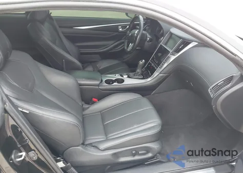 2018 Infiniti Q60 3.0T Luxe z USA, uszkodzony, nr VIN JN1EV7EK7JM342648